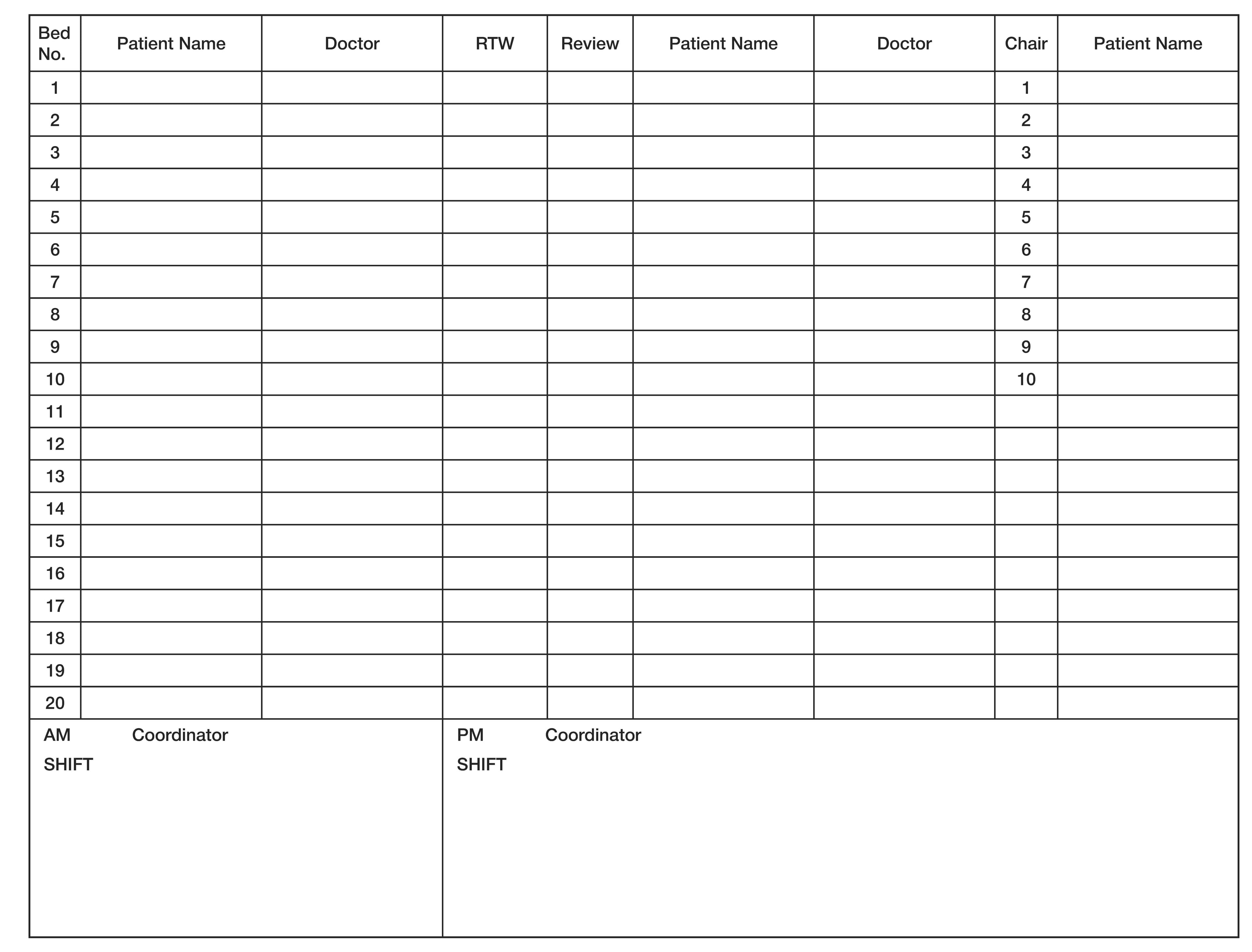 (PROOF) v2 Patient Allocation Board SPH 1315x1000mm — Print Impact