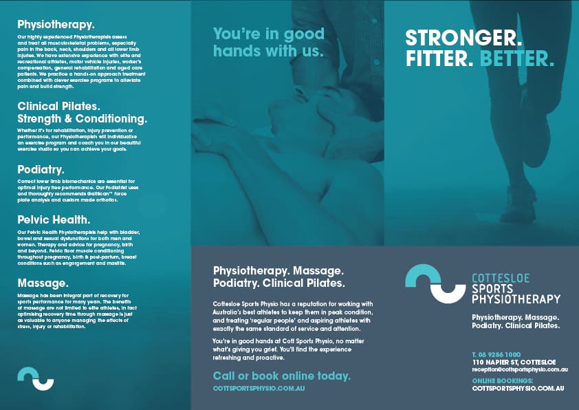 Graphic design work by Print Impact, Perth