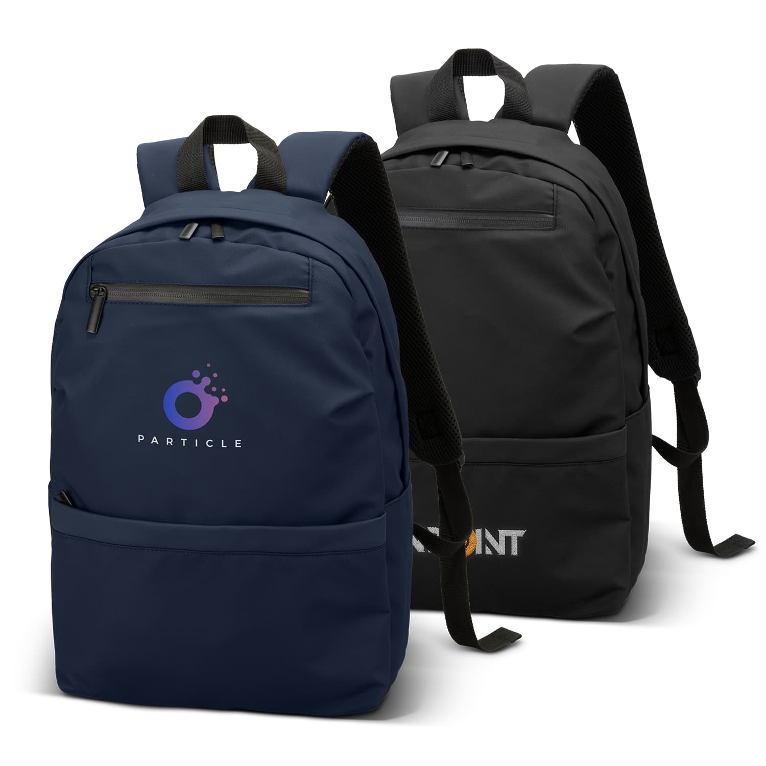 Branded promotional backpack, custom printed in Perth