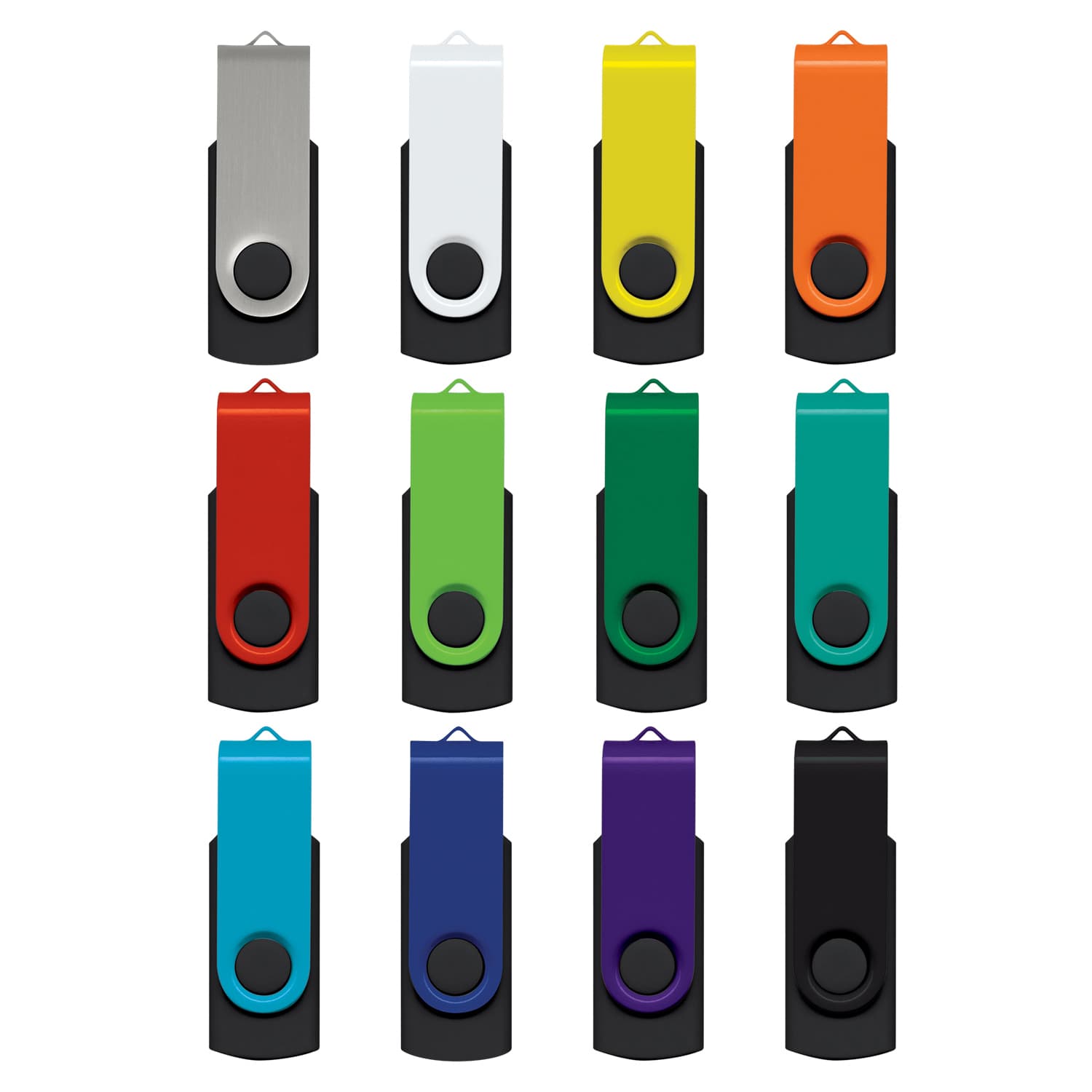 Branded USB flash drives, custom tech merchandise
